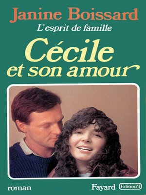 cover image of Cécile et son amour, L'esprit de famille